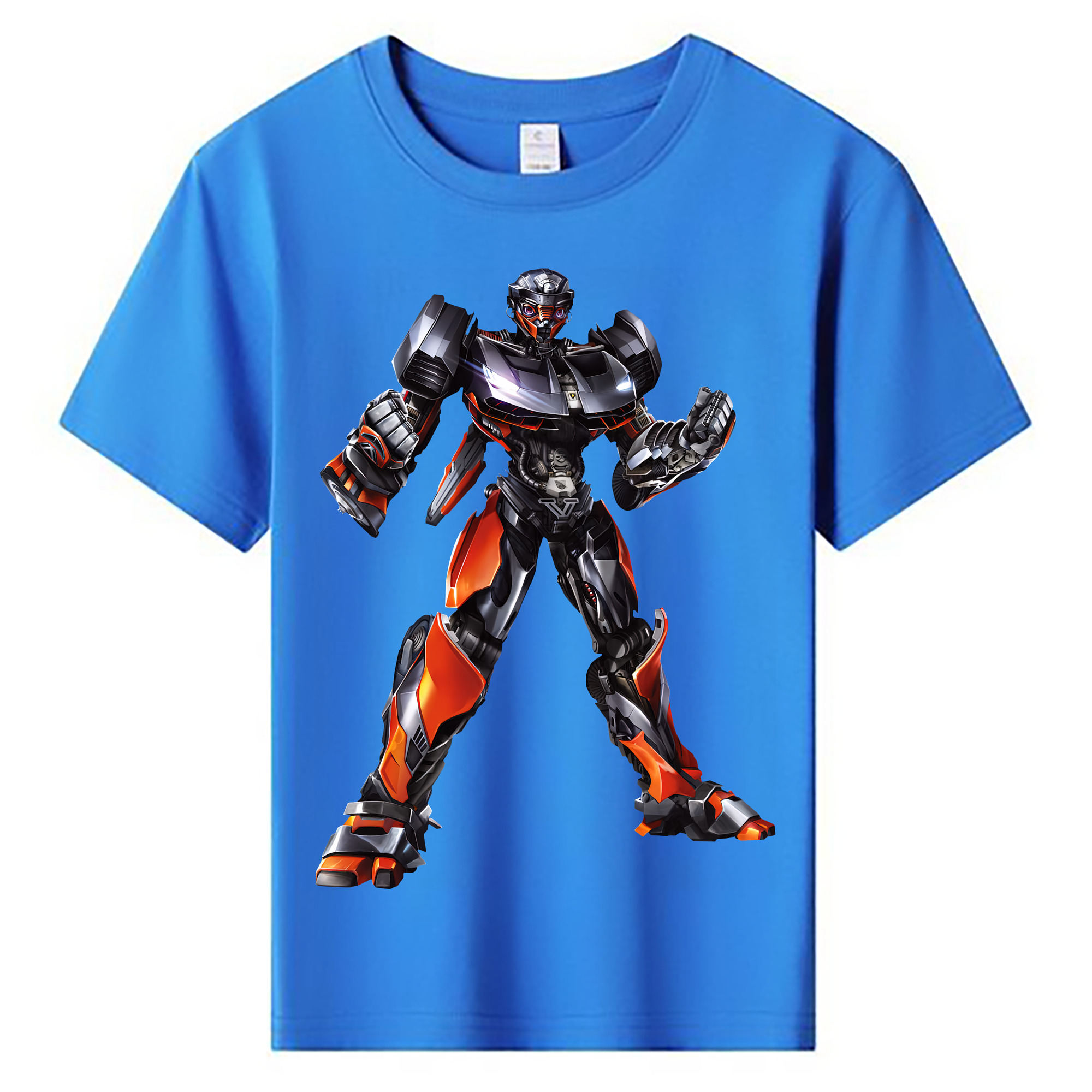 （画像用） Transformers トランスフォーマー 綿100％キッズTシャツ（フロントプリント）